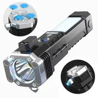 3W Rechargeable LED Flashlight And POWER BANK , Most Powerful Portable LED Flashlight, Super Bright