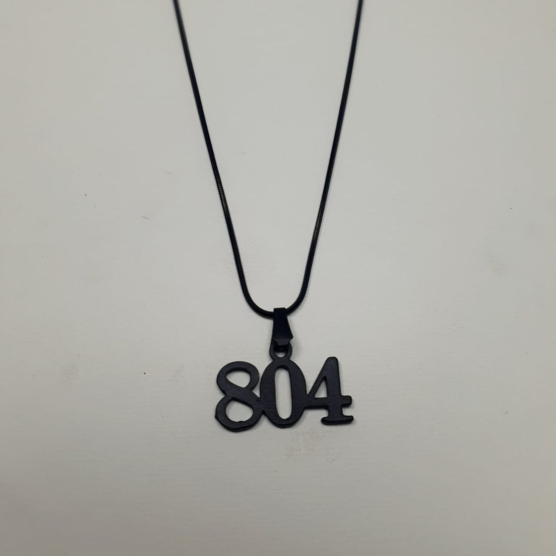 Man's Chain Stainless With ( 804) number Imran khan Premium Quality